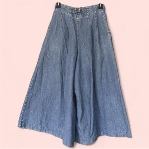 Outback Red, Women's Vintage Wide Leg, High Rise Jeans, Sz 6, Retro